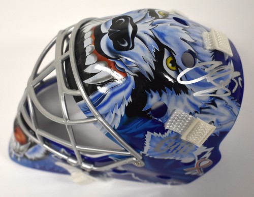 Curtis joseph signed mask - curtis,